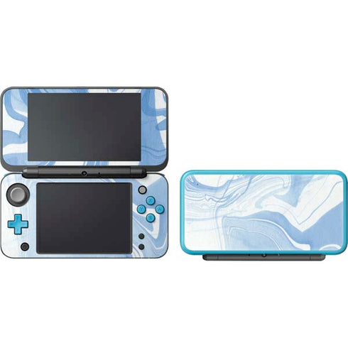 Blue Marbling Nintendo 2DS XL (2017) Skin